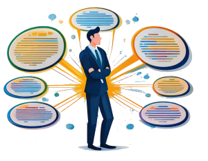 Symbolische Darstellung einer Arbeitszeitverwaltung