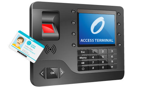 Symbolische Darstellung einer Arbeitszeitverwaltung