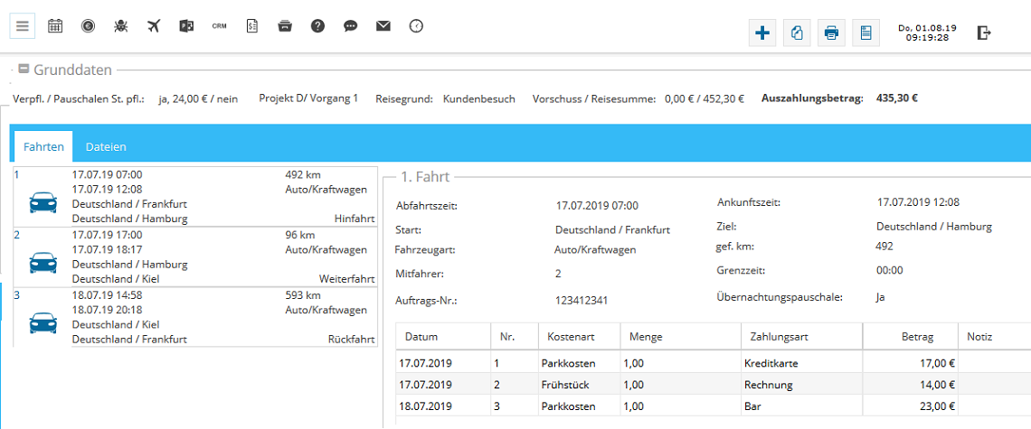 Software Spesenabrechnung