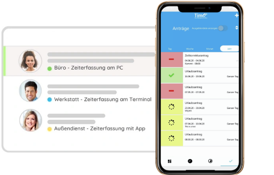 Verwaltung von Abwesenheiten und Fehlzeiten über eine Fehlzeitenmanagement-Software