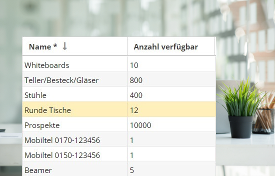 Digitale Planung von Terminen und Ressourcen in einer Online-Kalender-Software