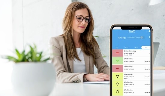 Digitale Urlaubsplanung mit einer Fehlzeitenmanagement-Software