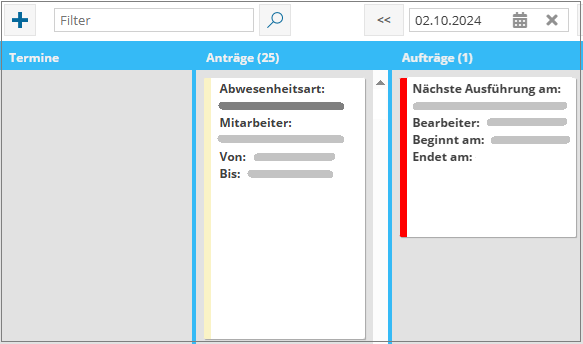Digitales Kanban-Board zur Aufgabenverwaltung im Multiprojektmanagement