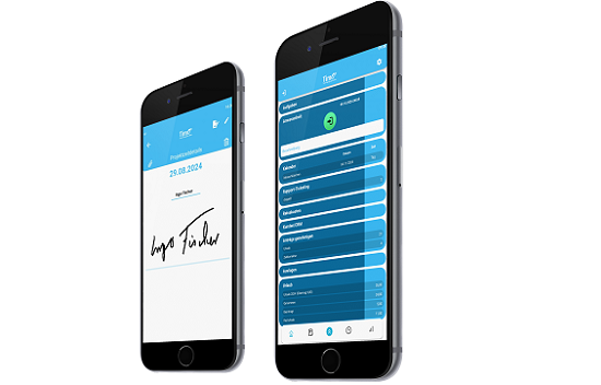 App zur mobilen Zeiterfassung für Projekte
