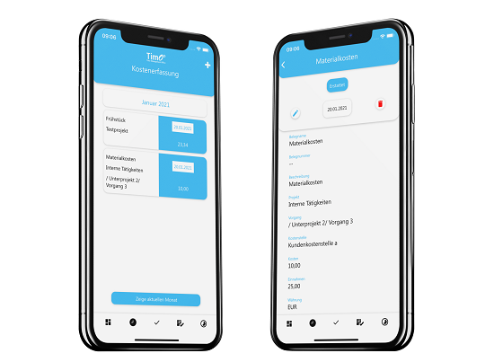 Digitale Erfassung von Auslagen mit direkter Integration in eine Faktura Software