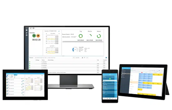 Digitales Zeiterfassungssystem