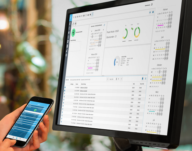 Bild Zeiterfassung RFID