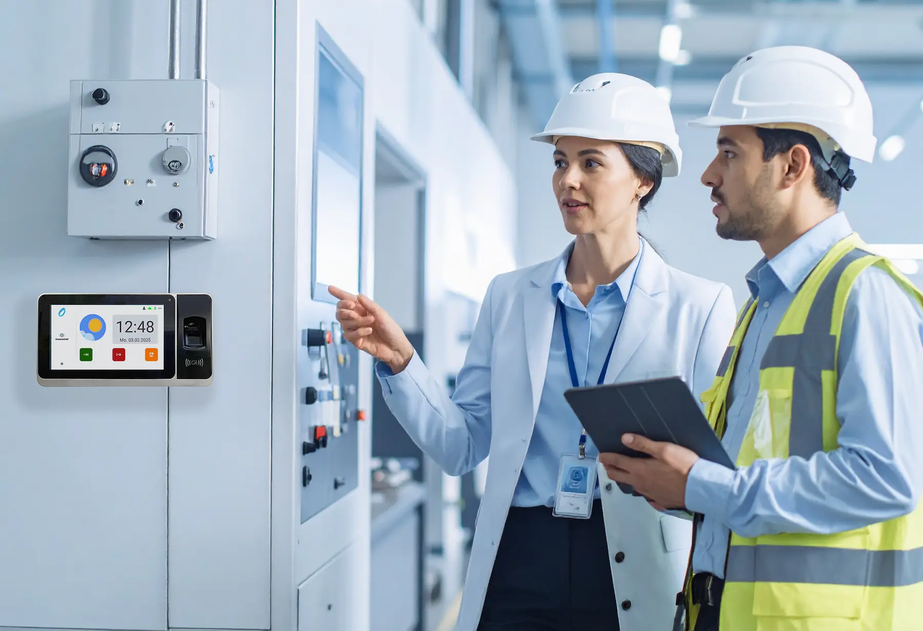 Echtzeiterfassung mit Zeiterfassungsterminals – Minutengenau und betrugssicher