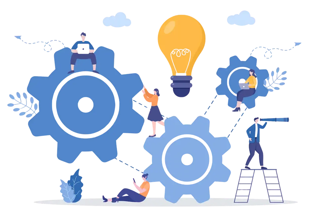 Symbolbild für wartungsfreie Zeiterfassungssysteme mit automatischen Software-Updates