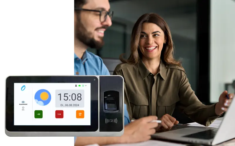 Bild Zeiterfassung RFID