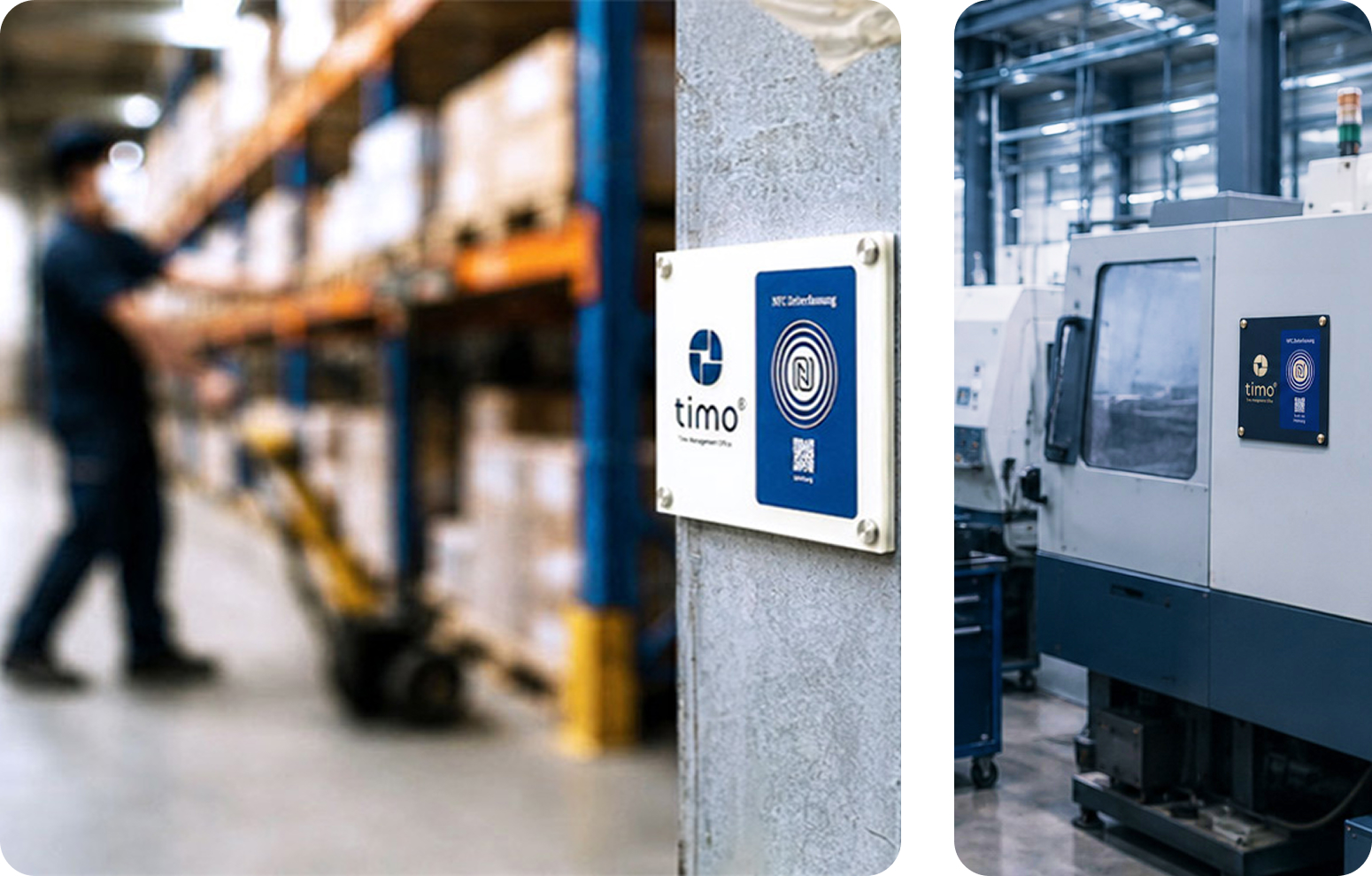 Zeiterfassung mit NFC im Handwerk