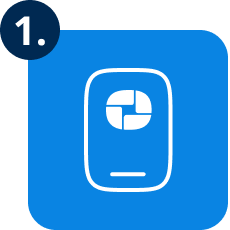 Schritt 1: In der TimO® App für mobile Zeiterfassung anmelden